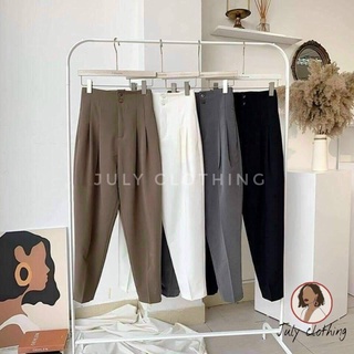 Quần baggy cạp cao tôn dáng QD009 nhà July
