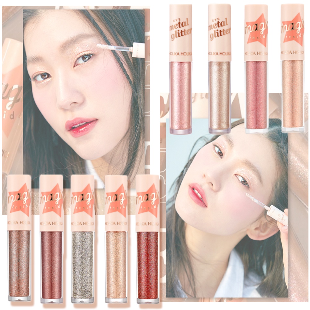 HOLIKAHOLIKA Eye Metal Glitter 9 Colors / Korea cosmetic