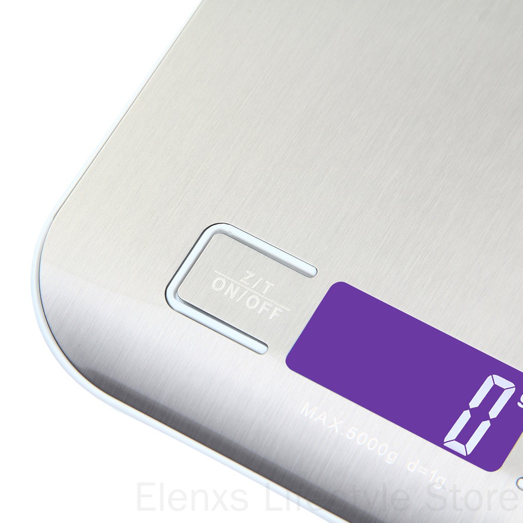 Cân Điện Tử Bằng Thép Không Gỉ 1-5000g