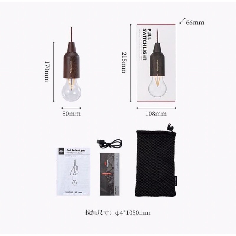 Đèn Led trang trí lều trại NatureHike NH21ZM002
