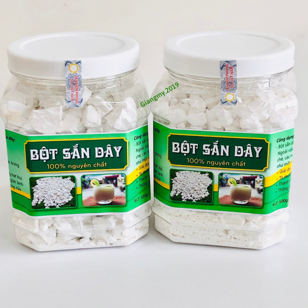 Sỉ 500gr Bột Sắn Dây Giảm Mụn, Giảm Tàn Nhang, Hỗ Trợ Người Bị Nóng Ruột, Nguyên Chất Có Chứng Nhận An Toàn Thực Phẩm