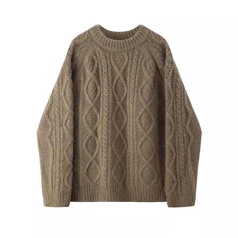 Áo len vặn thừng siêu xinh - phong cách Hàn Quốc | Áo len nữ form rộng Ulzzang