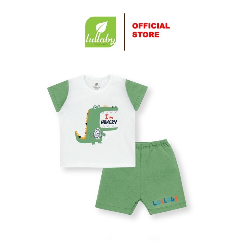 [LULLABY 2022] Bộ Cộc tay bé gái / trai cotton (Sz 6m-4y)