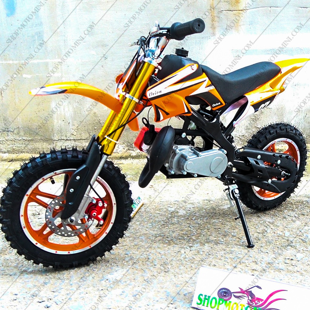 Cao cao mini 50cc ( Bánh Lớn ) trẻ em | Xe moto ruoi chạy bằng máy cắt cỏ xăng pha nhớt