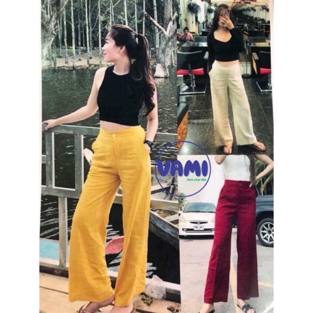 Quần Linen Thái