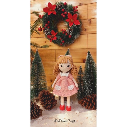 Búp bê Bella móc tay - Bella Doll Handmade