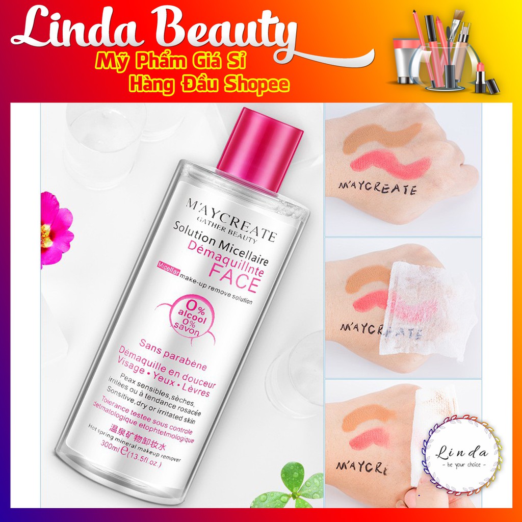 Nước tẩy trang Maycreate 300ml hàng nội địa Trung | BigBuy360 - bigbuy360.vn