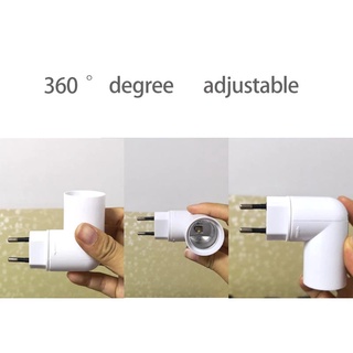 Đuôi đèn led E27 phích cắm EU tiện lợi