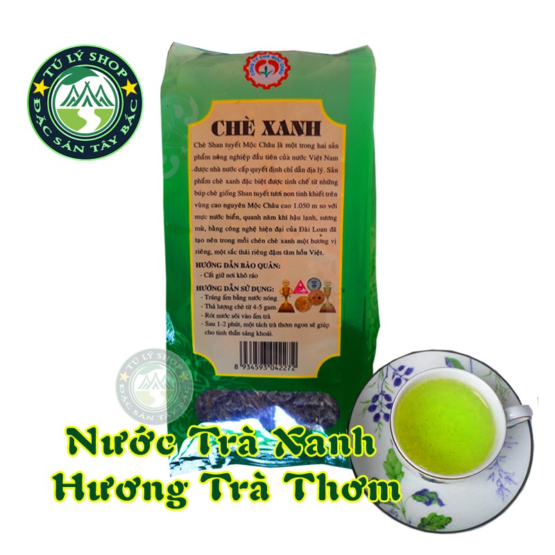 Chè Xanh Mộc Châu loại Đặc Biệt 100g - Đặc Sản Mộc Châu