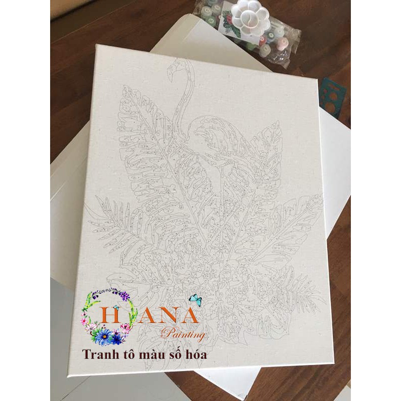 [ THANH LÝ 99K ] Tranh sơn dầu số hóa tự tô màu theo số - I sea [Có khung kt40*50cm] - 201