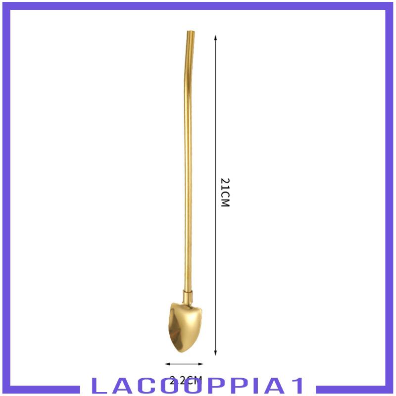 [Lacooppia1] Muỗng Khuấy Bằng Thép Không Gỉ Trọng Lượng Nhẹ Cho Trộn