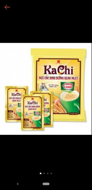 Ngũ cốc Kachi Canxi VinaCafe ( bịch 20gói*25gr)