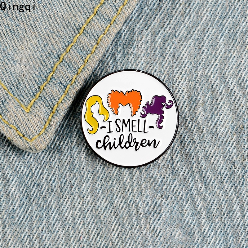 Ghim Cài Áo Miss Zoe Hình Phù Thủy Phong Cách Gothic Vui Nhộn