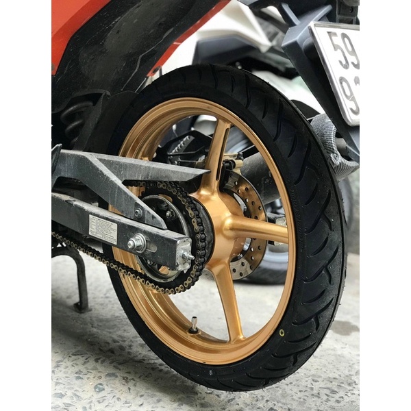 Vỏ xe máy Dunlop T902 “ không ruột “ Xe số, nhập Indo chính hãng