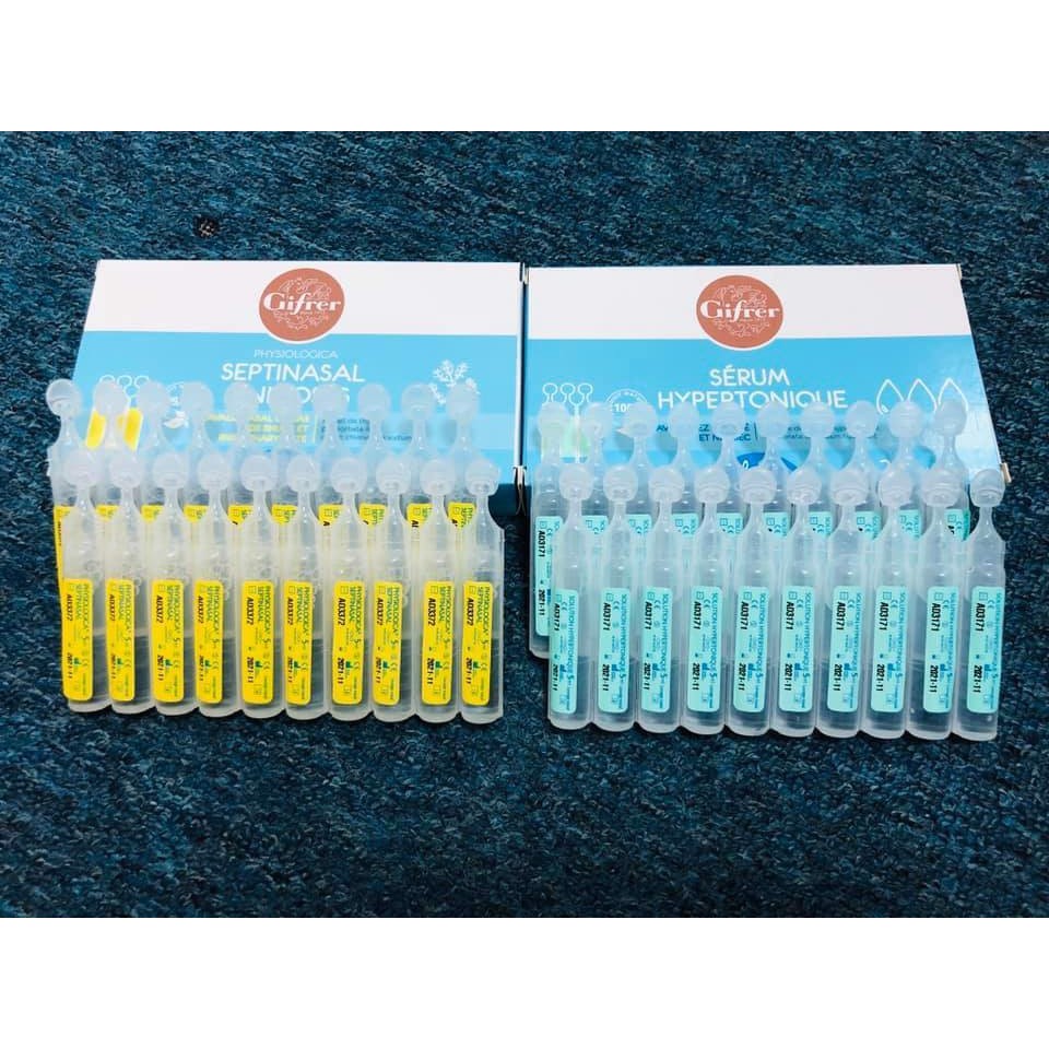 Nước Muối Sinh Lý Gifer Pháp Hàng chuẩn chính hãng