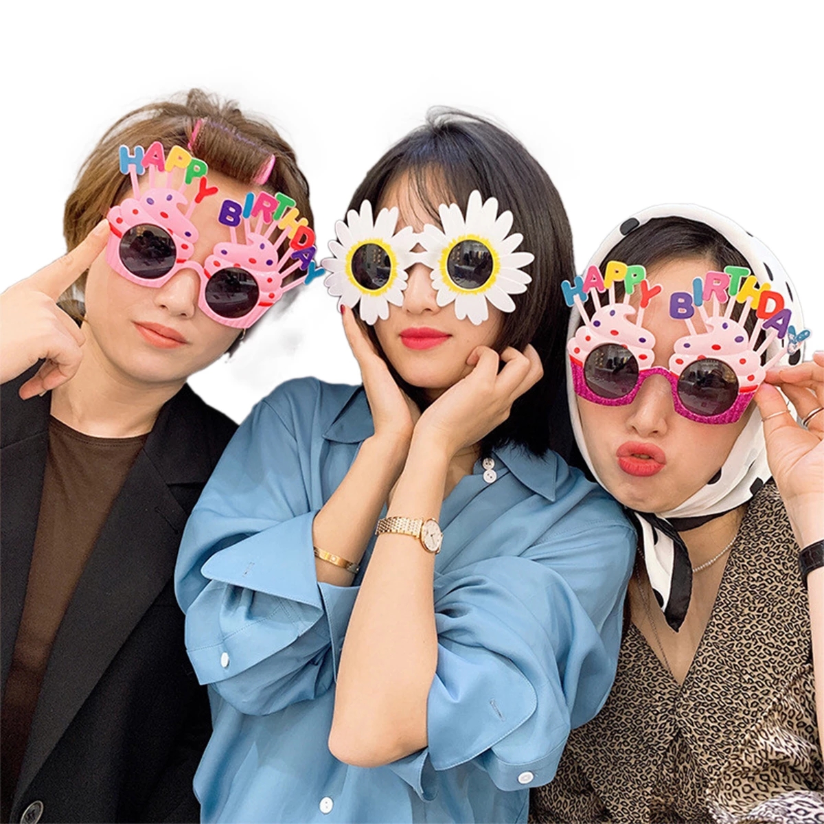 Mắt Kính Chữ Happy Birthday Ngộ Nghĩnh | BigBuy360 - bigbuy360.vn