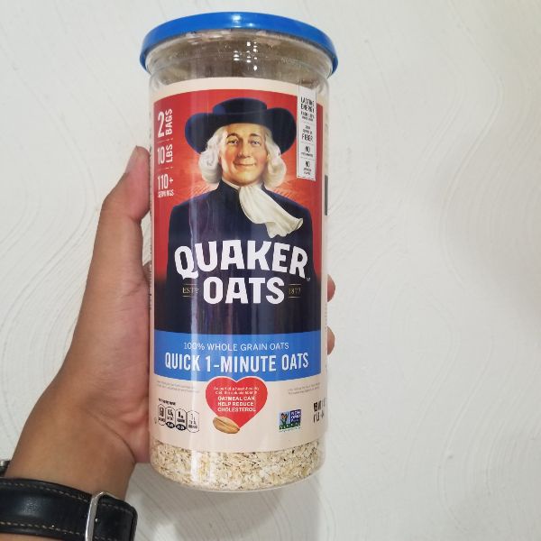 Yến Mạch Quaker Oats Mỹ Nhập Khẩu Cho Bé Ăn Dặm Giàu Dinh Dưỡng Nhiều Chất Xơ Chống Táo Bón Làm Đẹp Giảm Cân Date 2024
