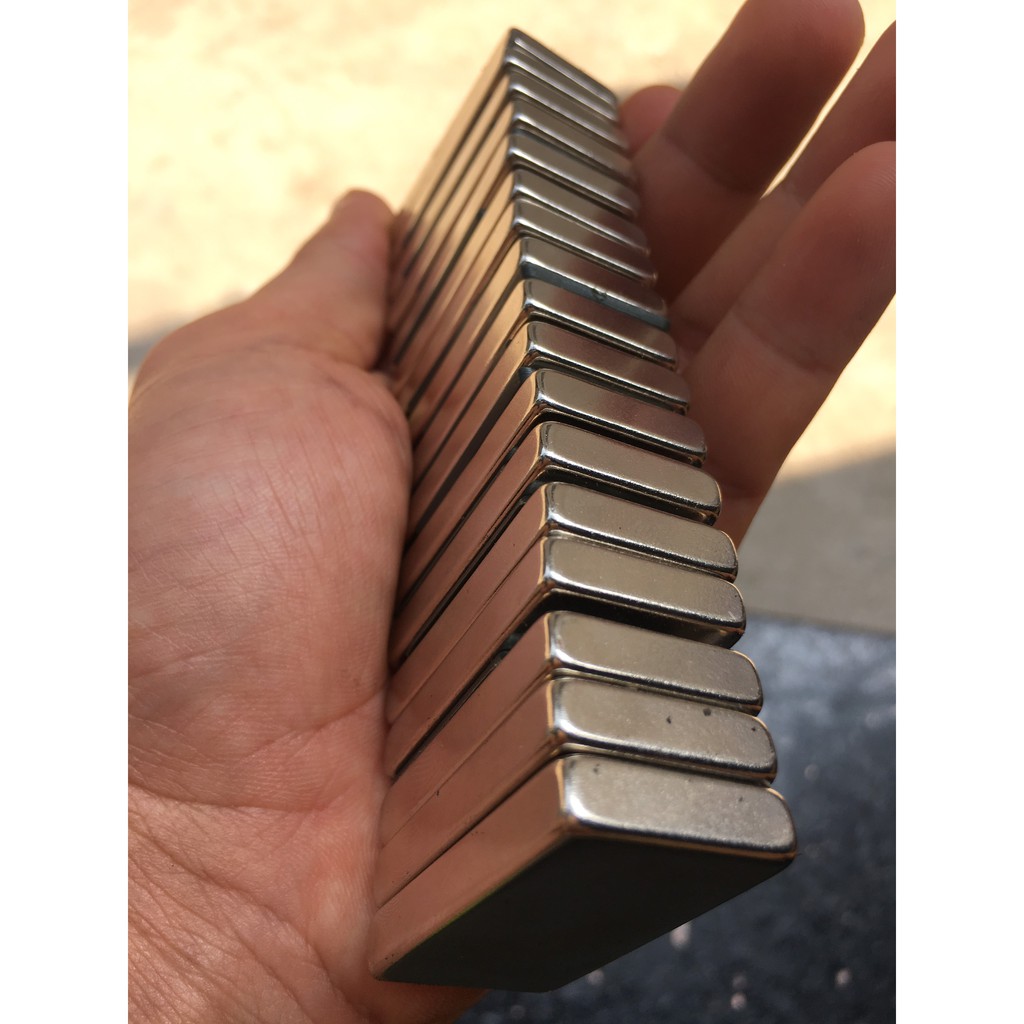 Nam Châm Đất Hiếm 40x20x6mm - Mã N35 Lực Từ Cực Mạnh