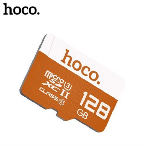 Thẻ nhớ Hoco 128GB TF micro-SD sở hữu chuẩn thẻ class 10 tốc độ thẻ nhớ truyền tải 10MB/s