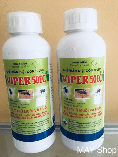 Thuốc diệt muỗi Viper 500EC