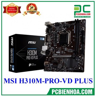 Mainboard MSI H310M PRO-VDH PLUS mới chính hãng