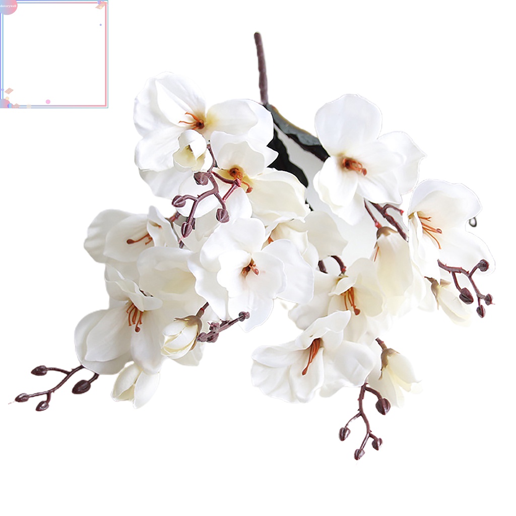 Bó hoa lụa giả trang trí đẹp mắt DIY