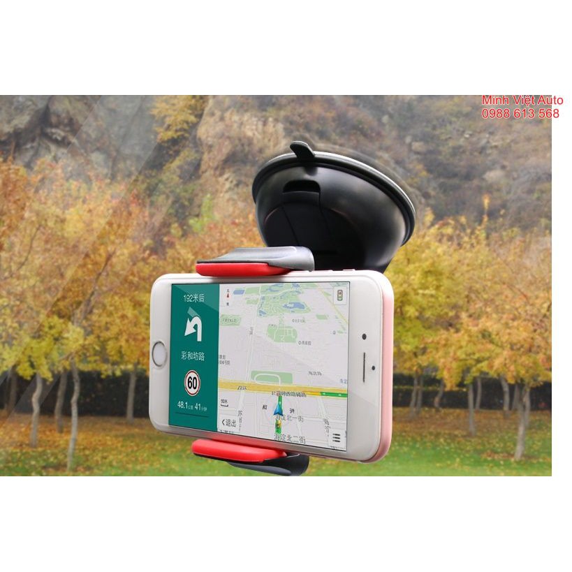 (Giá KM ) Giá đỡ điện thoại ô tô 2 trong 1 nhỏ gọn tiện lợi gắn taplo kính xe bàn làm việc | BigBuy360 - bigbuy360.vn