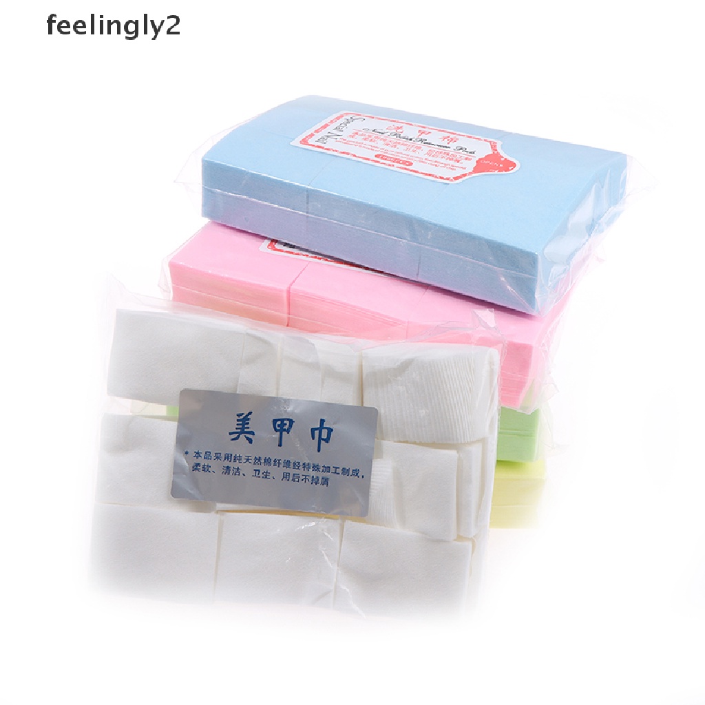 Bộ 1000 miếng bông cotton dùng để tẩy sơn móng tay