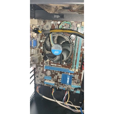 Combo Main Asus H61 P8H61-MX + i3-2100 + Fan CPU