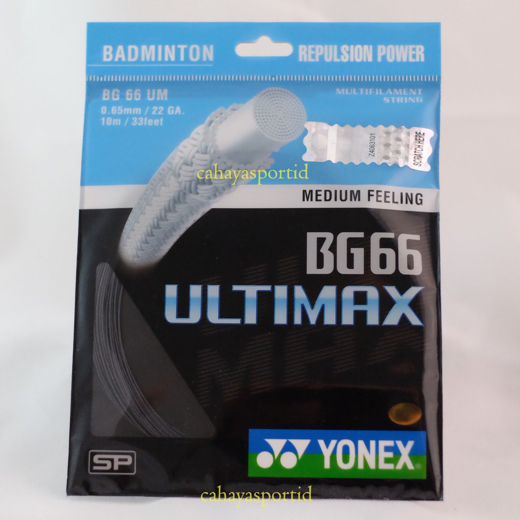 Dây Vợt Cầu Lông Yonex Bg 66 Ultimax Chất Lượng Cao