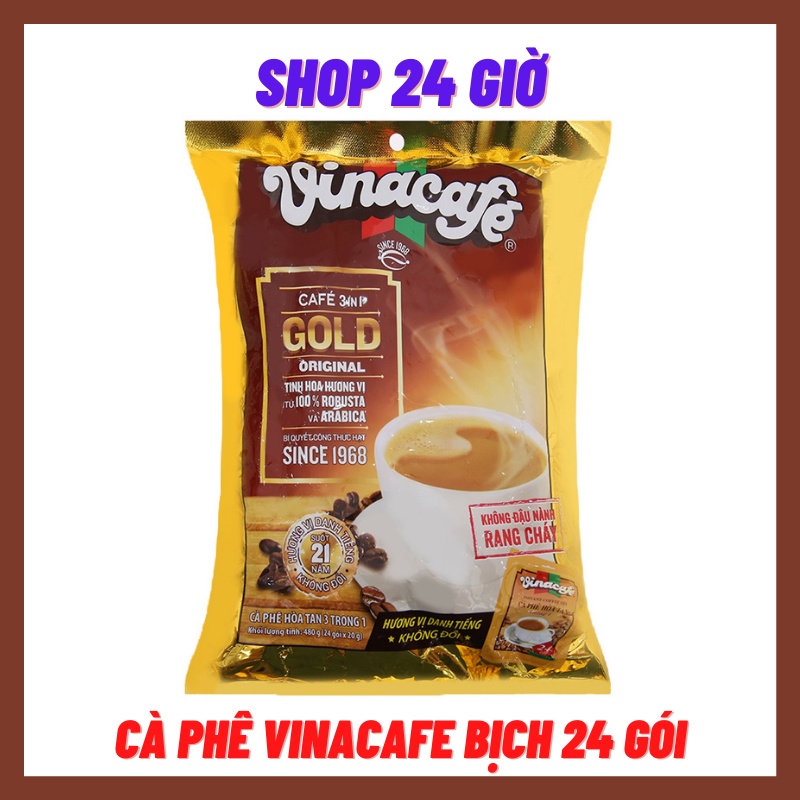 Cà Phê Sữa Vinacafe Bịch 24 gói