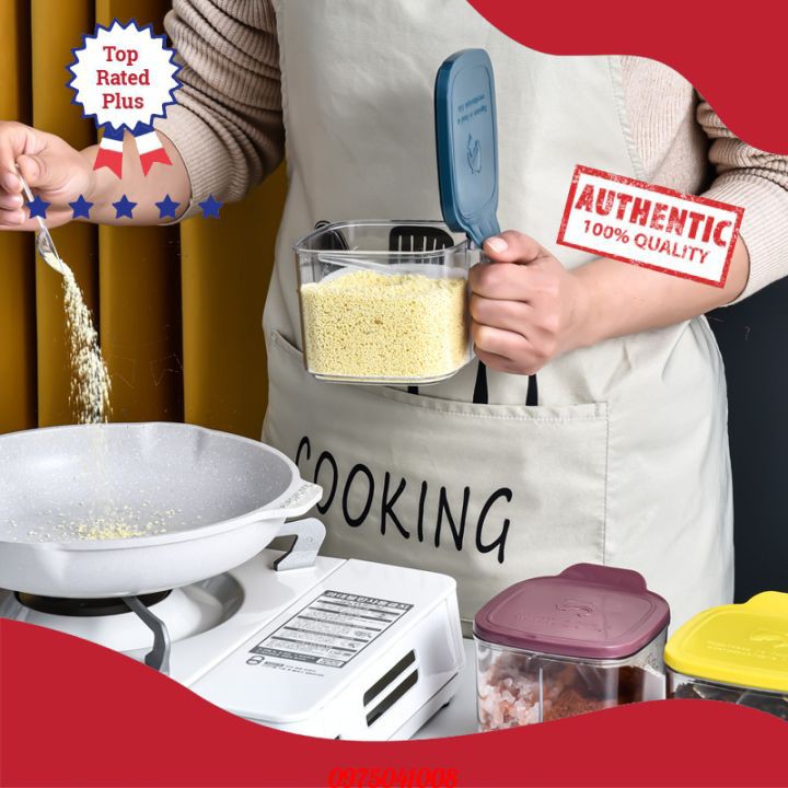 [ Siêu Rẻ] Hộp đựng gia vị 2 ngăn siêu tiện lợi | BigBuy360 - bigbuy360.vn