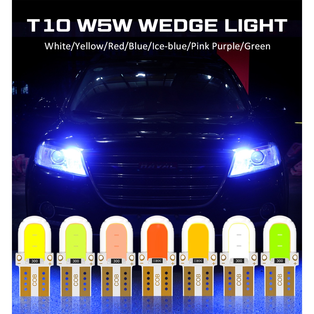 Bóng Đèn LED T10 W5W COB Chuyên Dụng Cho Xe Hơi