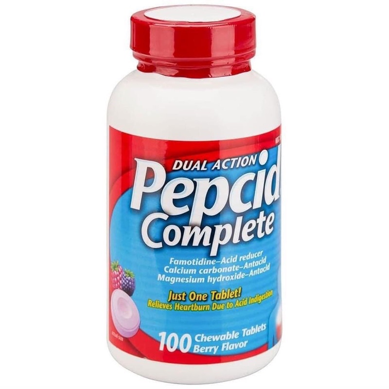 🍀Viên ngậm Pepcid giảm ợ nóng 100v, 50v nhập Mỹ