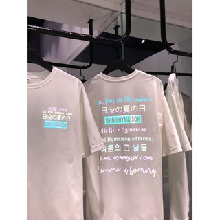 [Hình thật] Áo Thun Phản Quang Himaison Form Rộng Unisex