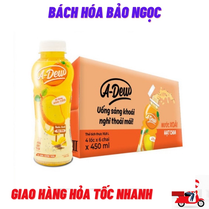 Thùng Nước Xoài Hạt Chia A DEW