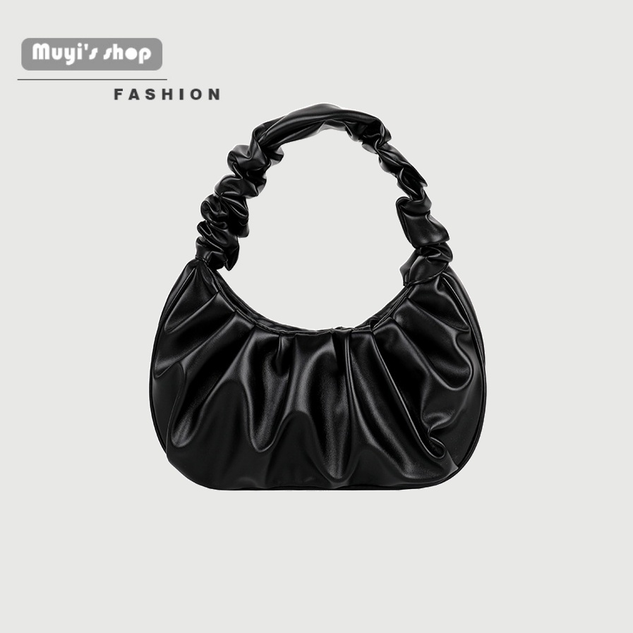 Túi xách tay đeo vai kiểu dáng đám mây nhỏ gọn xinh xắn dành cho nữ