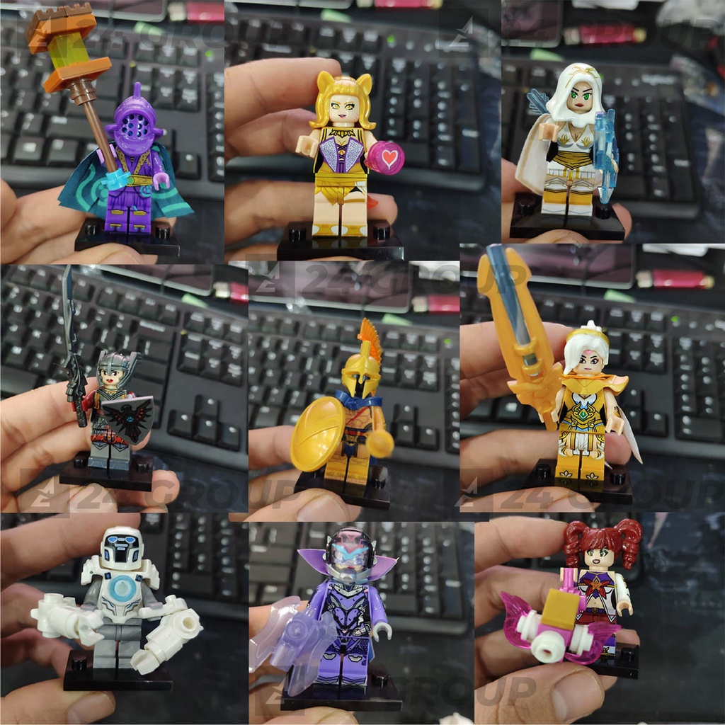 Mô Hình bộ đồ chơi Lắp Ráp Lego Nhân Vật Liên minh huyền thoại LOL League of Legends mini MOC nonlego LEGO minifigures