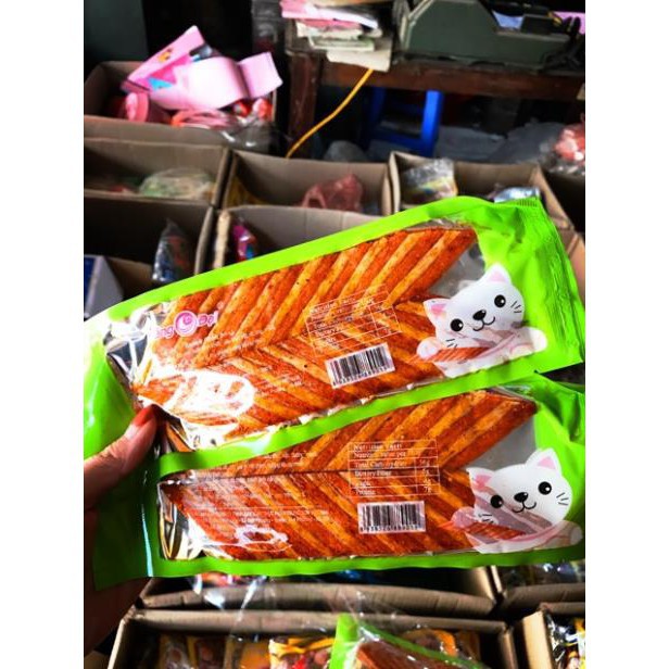 Combo 10 gói Snack Mèo Yêu Cá Hằng Đại Vị Cay