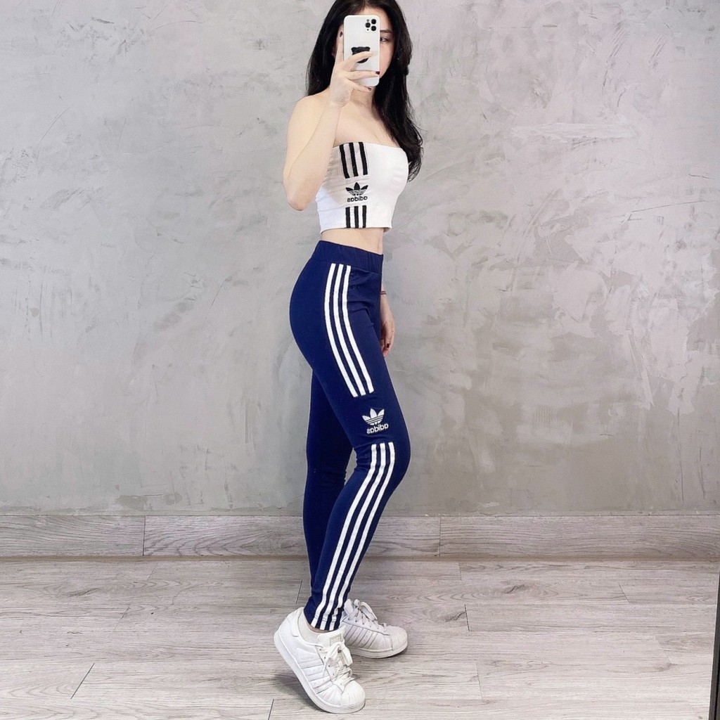 (HÀNG XUẤT XỊN) Quần Legging das xanh logo giửa 759 Lock Up Tights in Navy Made in Cambodia full tag code SIZE S M L