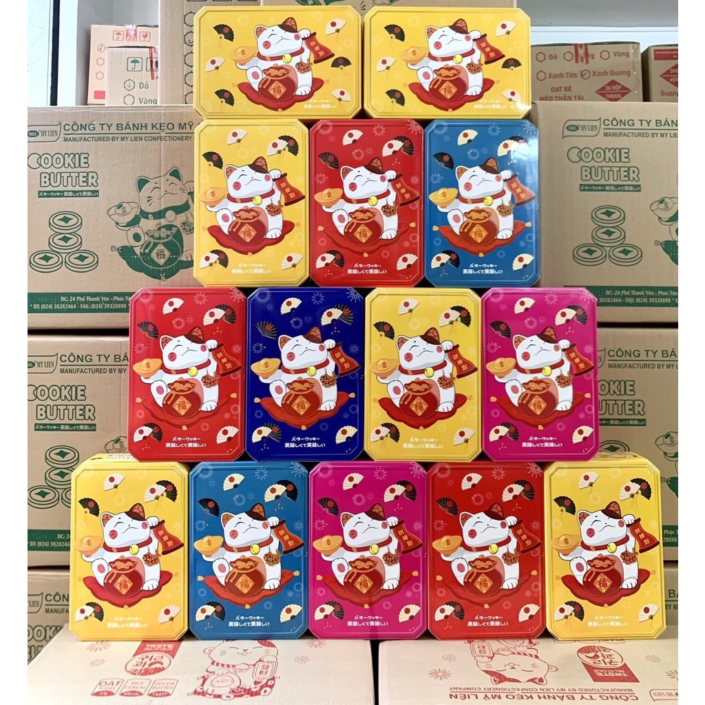 BÁNH QUY MÈO THẦN TÀI