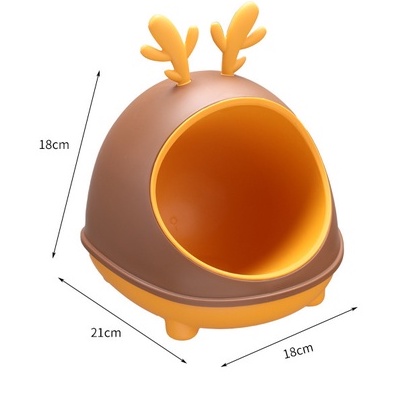 Khay Hươu Nâu Đựng Chìa Khóa, Vật Dụng Nhỏ Decol Phòng Khách
