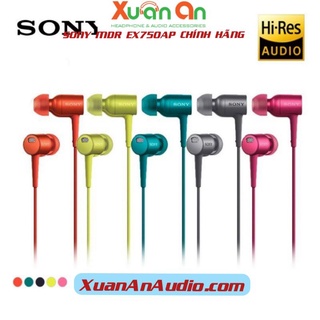 Tai nghe Hires Sony Mdr Ex750Ap Chính Hãng