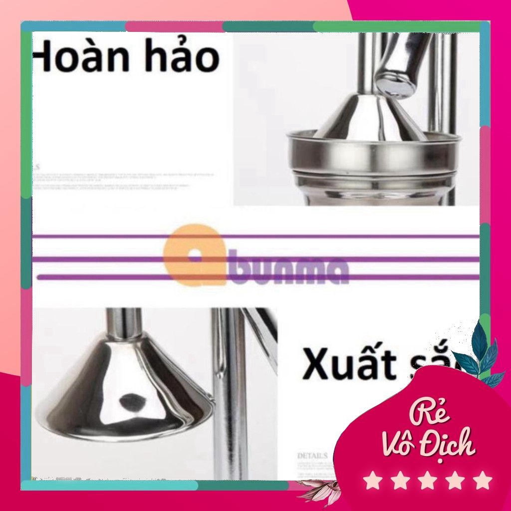 Máy ép cam inox bằng tay {mede}