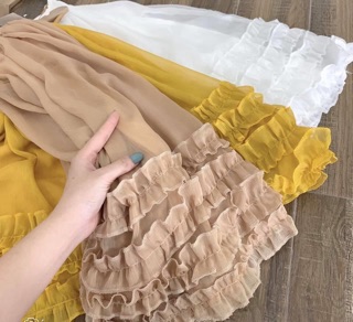 váy yếm bèo siêu sang chảnh