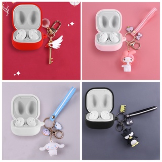 Vỏ Bảo Vệ Hộp Sạc Tai Nghe Baseus WM02 Bằng Silicon Mềm Chống Rơi Kèm Móc Khóa Thiết Kế Hoạt Hình Dễ Thương Dành Cho Baseus WM01