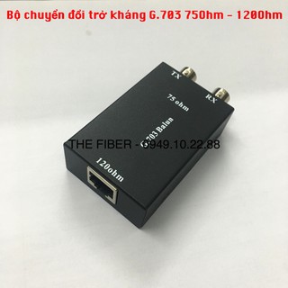 Bộ chuyển đổi trở kháng G.703 E1 75 Ohm - 120 Ohm