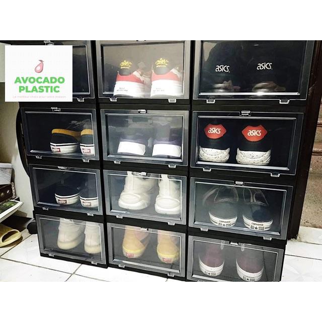 10 hộp đựng giày Sneaker box nhựa Việt Nhật