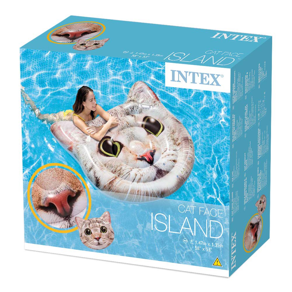 Phao bơi mặt mèo khổng lồ INTEX 58784