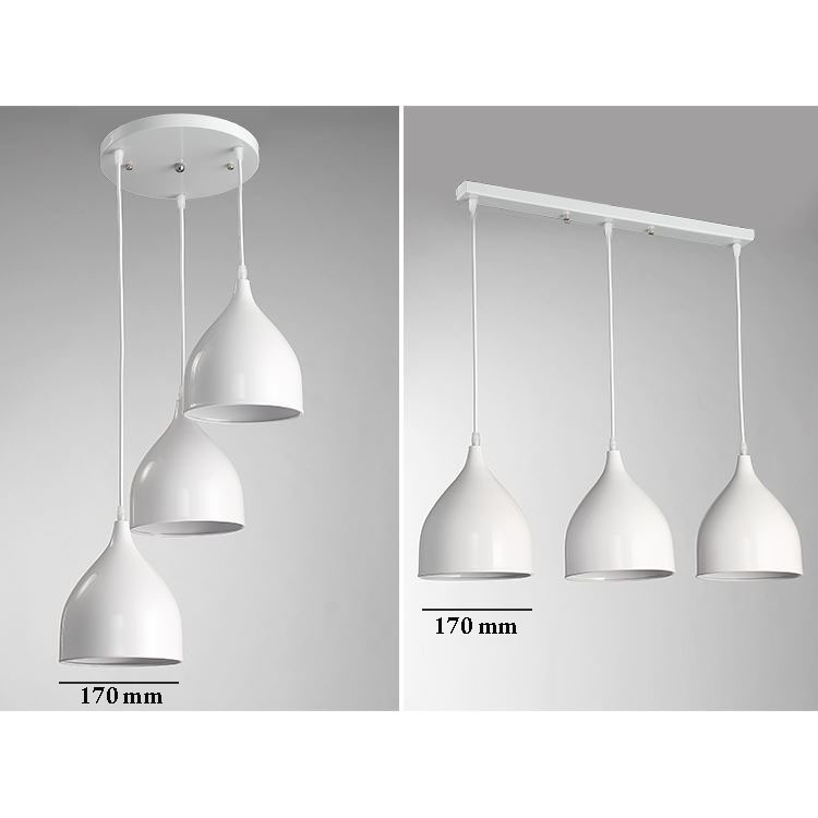 Bộ đèn thả MONSKY ZINTE phong cách sang trọng phù hợp với mọi không gian nội thất D170 (mm) - kèm bóng LED chuyên dụng.